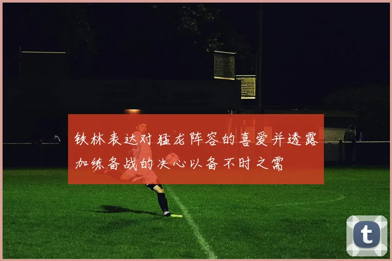 铁林表达对猛龙阵容的喜爱并透露加练备战的决心以备不时之需
